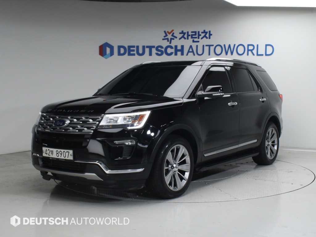 Ford Explorer 2018 Negro - Importación desde Corea - HF Imports Iquique - Foto 1