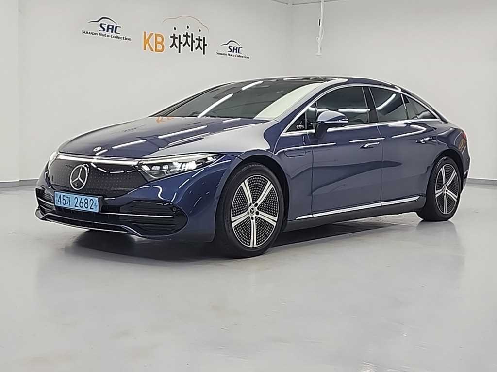Mercedes Benz EQS 2022 Azul - Importación desde Corea - HF Imports Iquique - Foto 1