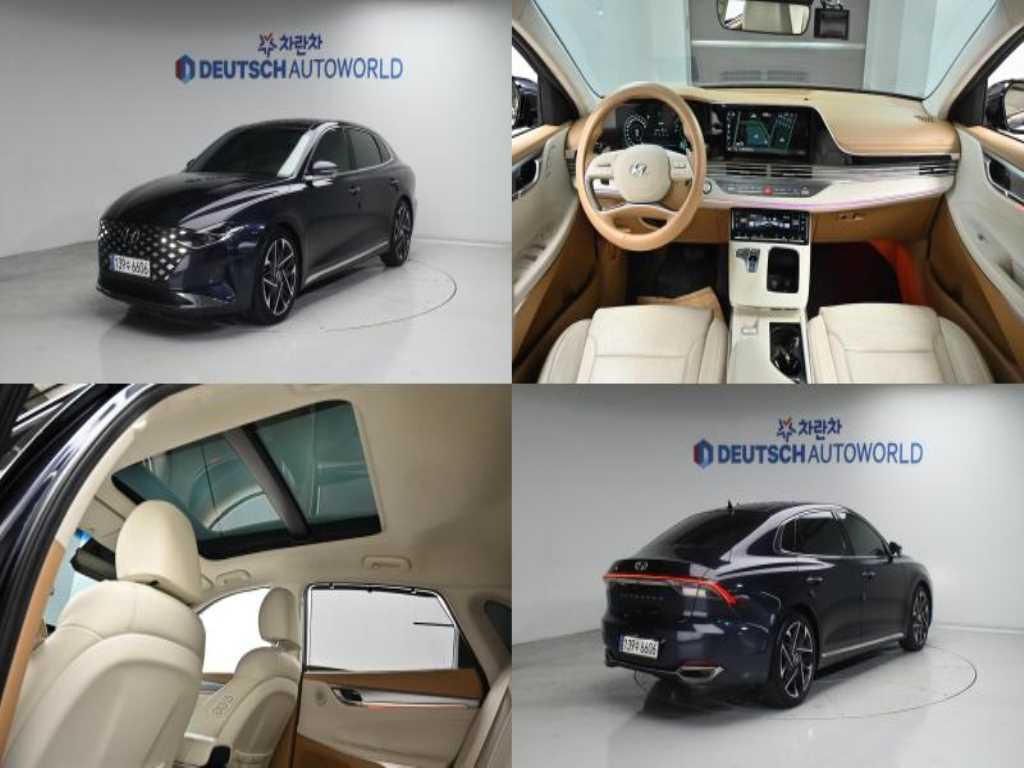 HYUNDAI Grandeur 2020 Azul - Importación desde Corea - HF Imports Iquique - Foto 1