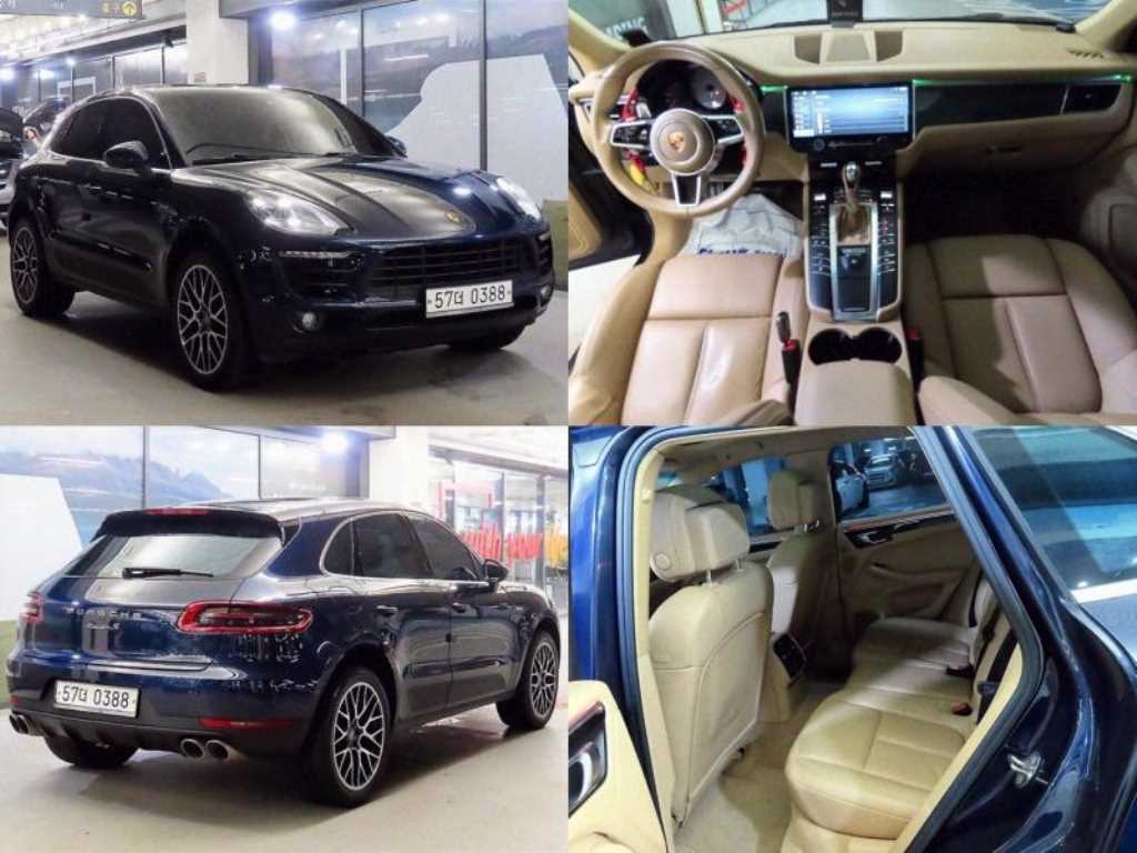 Porsche Macan 2017 Azul - Importación desde Corea - HF Imports Iquique - Foto 1