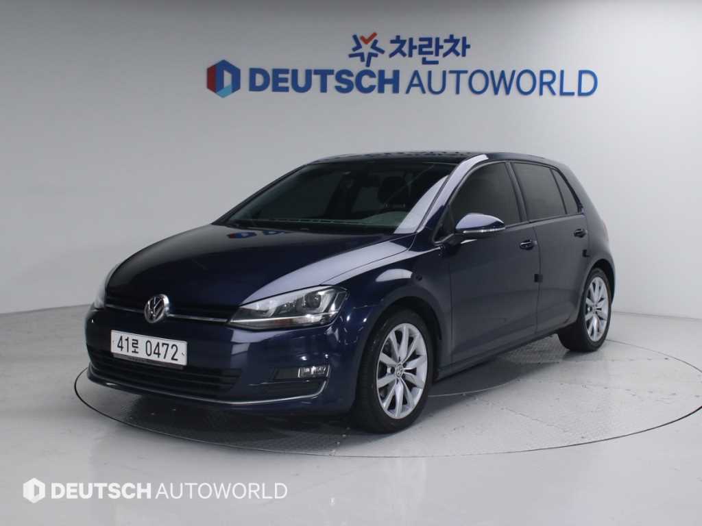 Volkswagen Golf 2016 Azul - Importación desde Corea - HF Imports Iquique - Foto 1