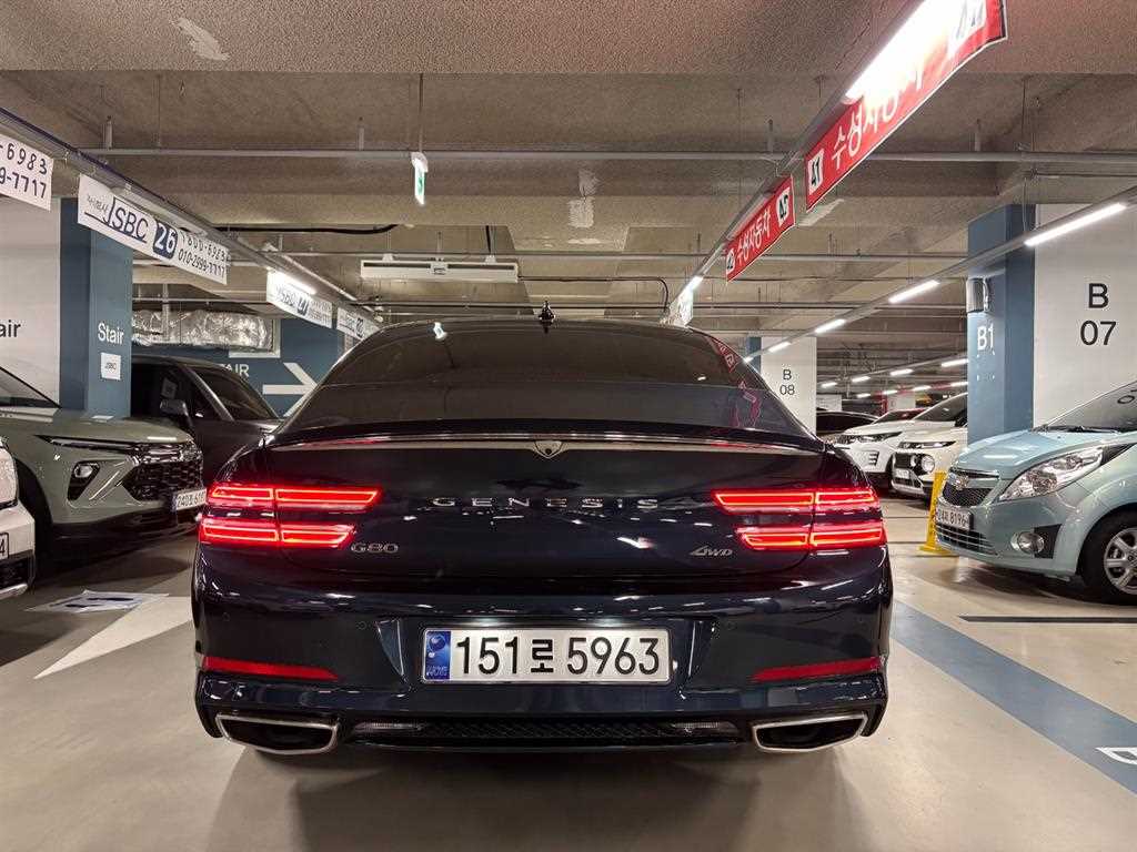 Genesis G80 2022 Azul - Importación desde Corea - HF Imports Iquique - Foto 19