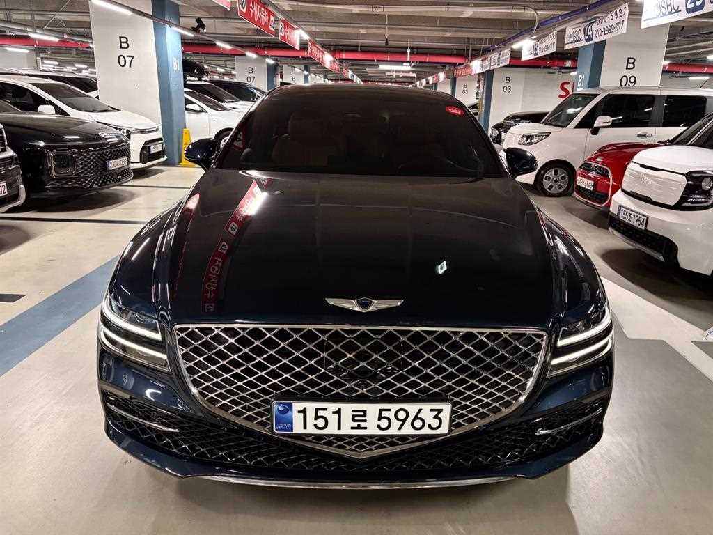 Genesis G80 2022 Azul - Importación desde Corea - HF Imports Iquique - Foto 1