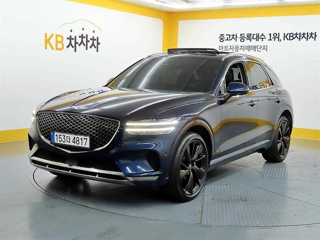 Genesis GV70 2021 Azul - Importación desde Corea - HF Imports Iquique - Foto 1