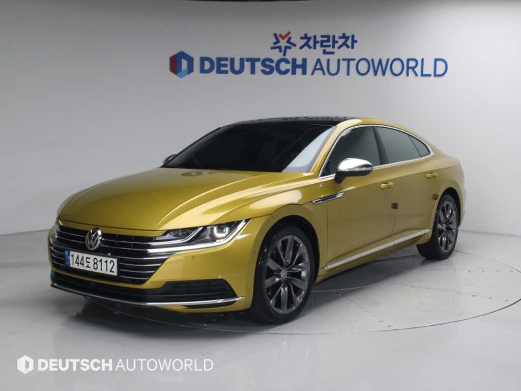 Volkswagen Arteon 2020 Amarillo - Importación desde Corea - HF Imports Iquique - Foto 1