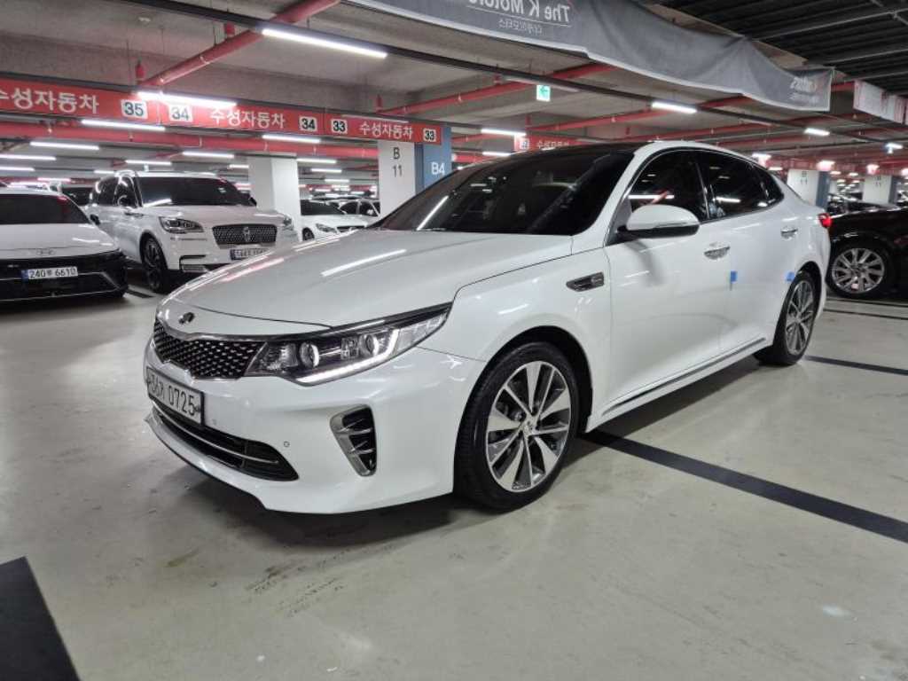 KIA K5 2016 Blanco - Importación desde Corea - HF Imports Iquique - Foto 1