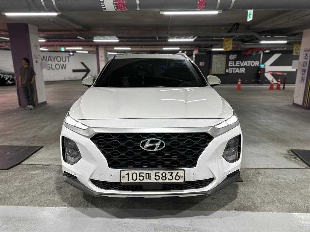 HYUNDAI Santa Fe 2019 Blanco - Importación desde Corea - HF Imports Iquique - Foto 1