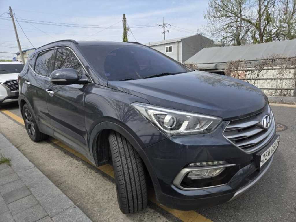 HYUNDAI Santa Fe 2016 Azul - Importación desde Corea - HF Imports Iquique - Foto 1