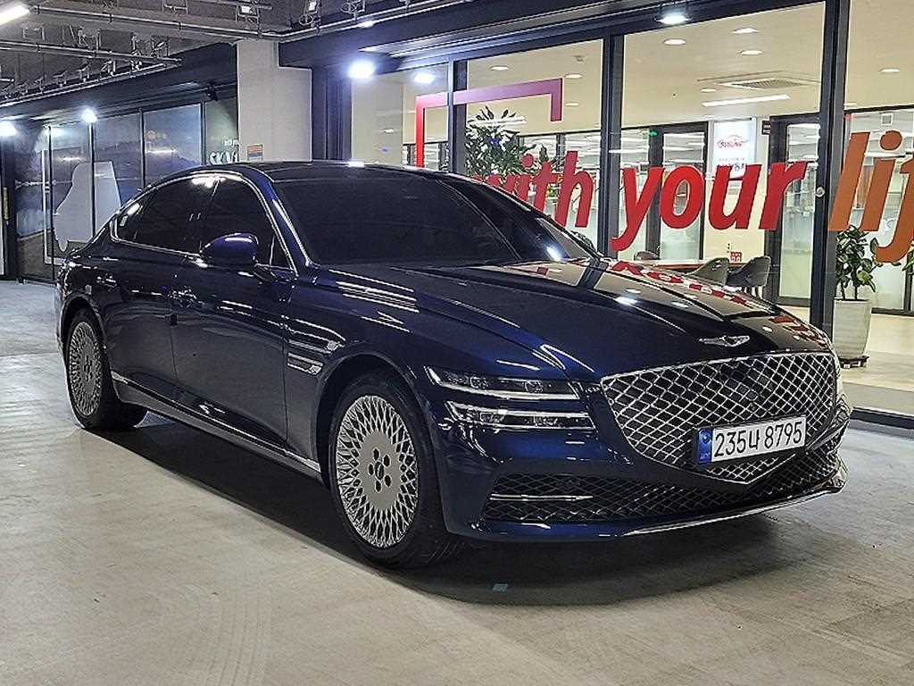 Genesis G80 2021 Azul - Importación desde Corea - HF Imports Iquique - Foto 1