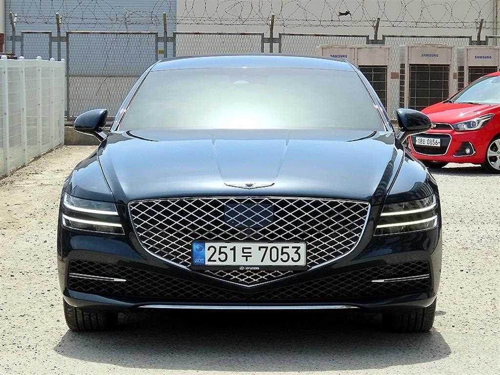 Genesis G80 2021 Azul - Importación desde Corea - HF Imports Iquique - Foto 1