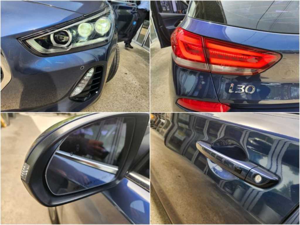 HYUNDAI i30 2018 Azul - Importación desde Corea - HF Imports Iquique - Foto 17