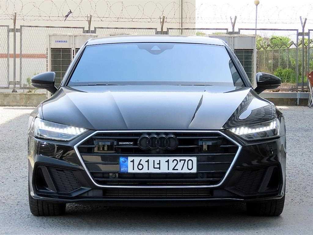 Audi A7 2021 Negro - Importación desde Corea - HF Imports Iquique - Foto 1