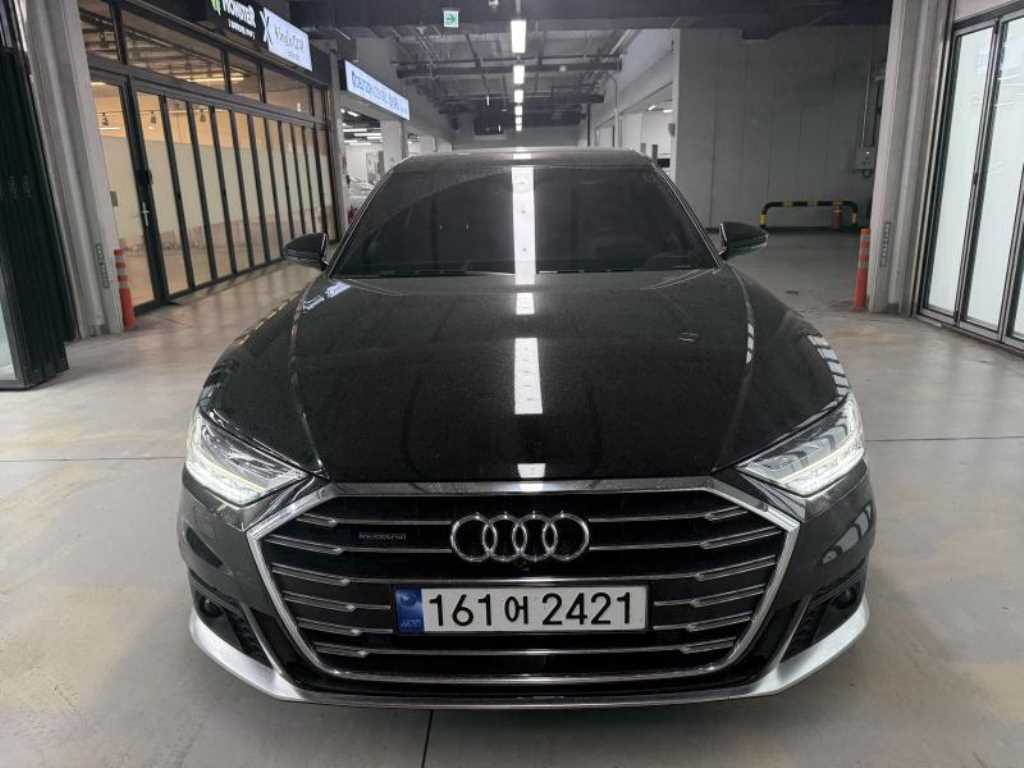 Audi A8 2021 Negro - Importación desde Corea - HF Imports Iquique - Foto 1