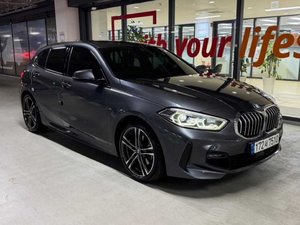 BMW 1 series 2021 Gris - Importación desde Corea - HF Imports Iquique - Foto 1