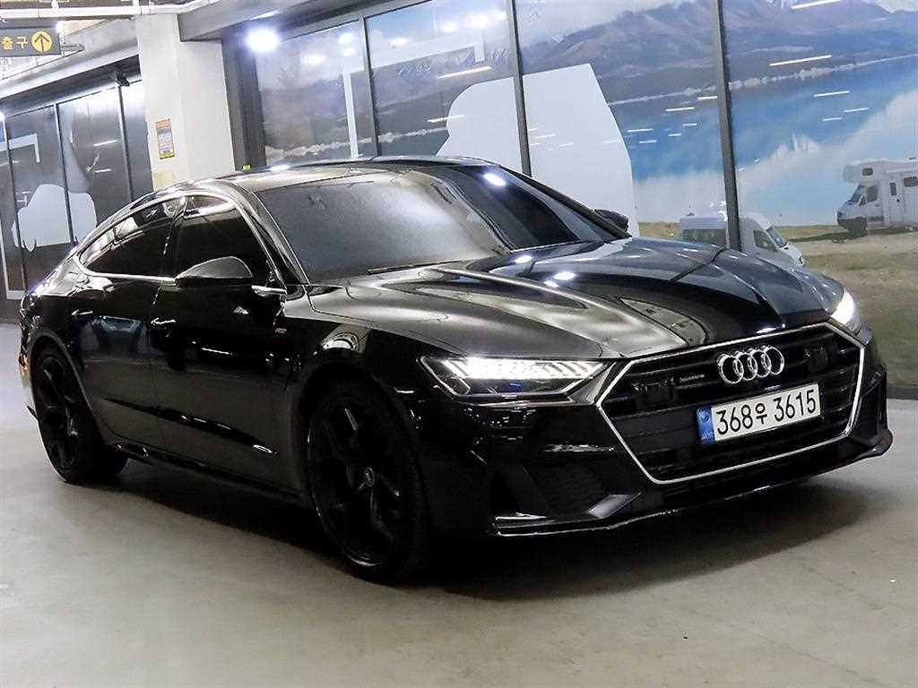 Audi A7 2021 Negro - Importación desde Corea - HF Imports Iquique - Foto 1