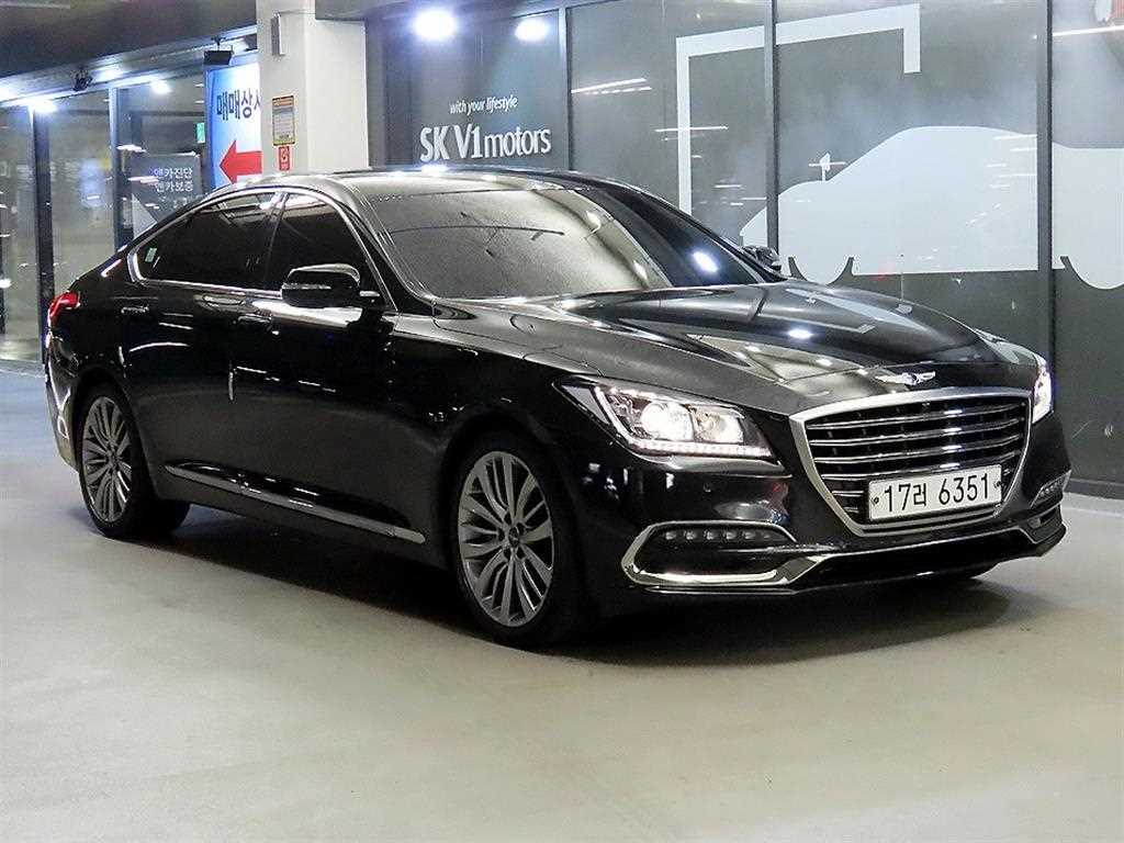 Genesis G80 2018 Negro - Importación desde Corea - HF Imports Iquique - Foto 1