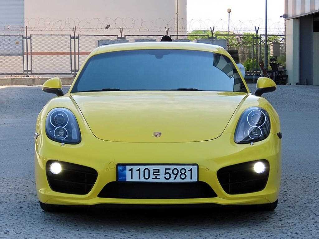 Porsche Cayman 2014 Amarillo - Importación desde Corea - HF Imports Iquique - Foto 1