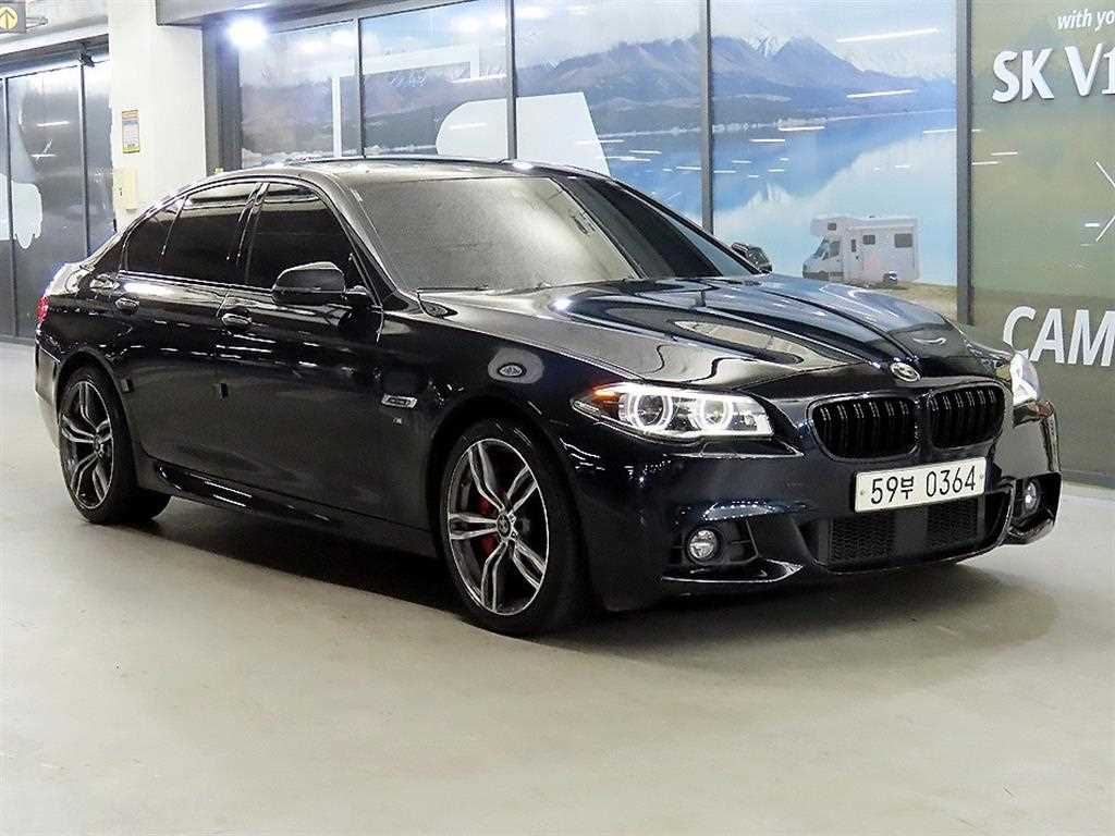 BMW 5 Series 2016 Negro - Importación desde Corea - HF Imports Iquique - Foto 1