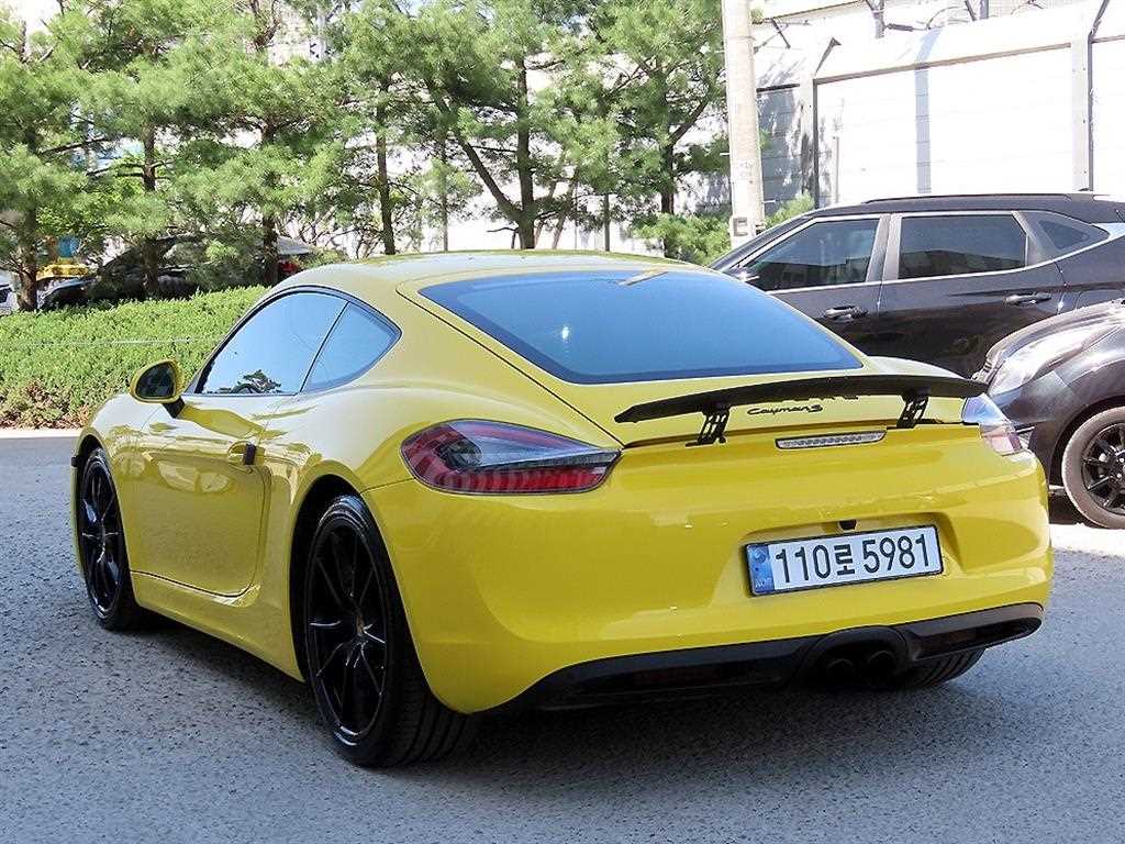 Porsche Cayman - Vista 3