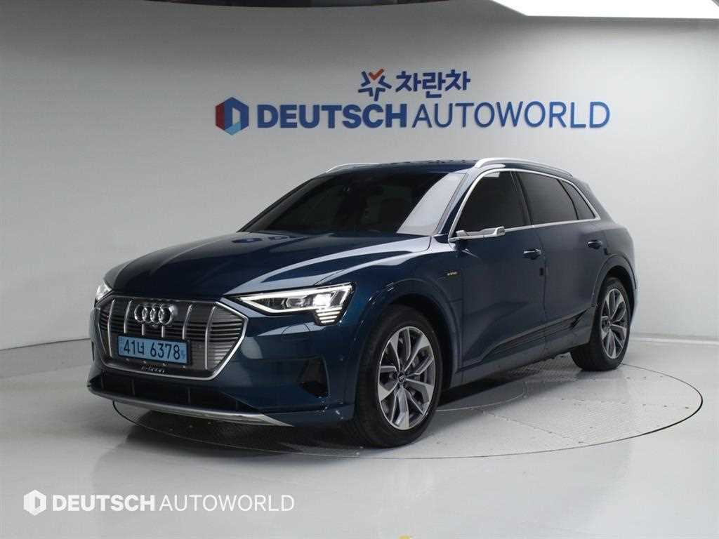 Audi e-Tron 2020 Azul - Importación desde Corea - HF Imports Iquique - Foto 1