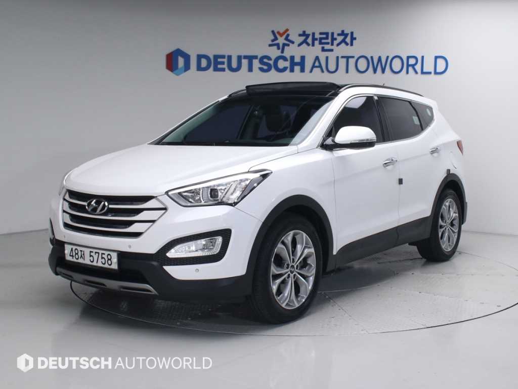 HYUNDAI Santa Fe 2015 Blanco - Importación desde Corea - HF Imports Iquique - Foto 1