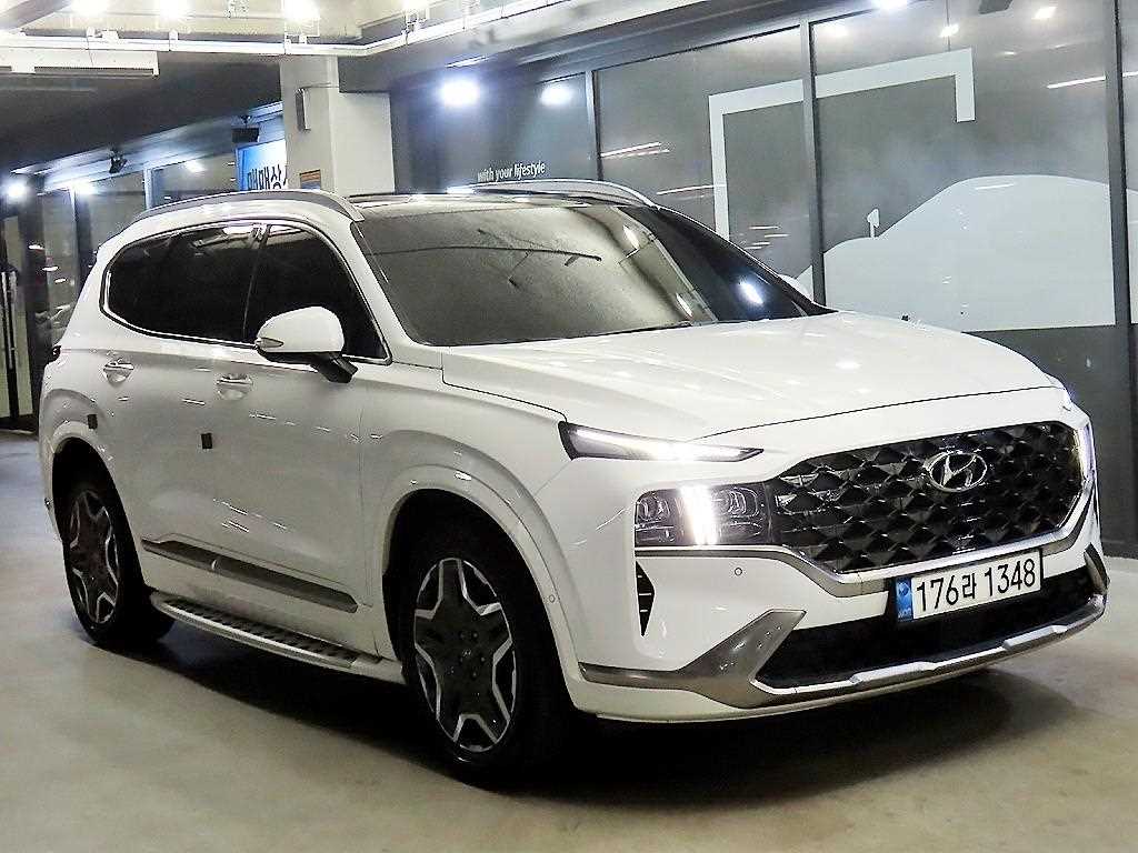 HYUNDAI Santa Fe 2022 Blanco - Importación desde Corea - HF Imports Iquique - Foto 1