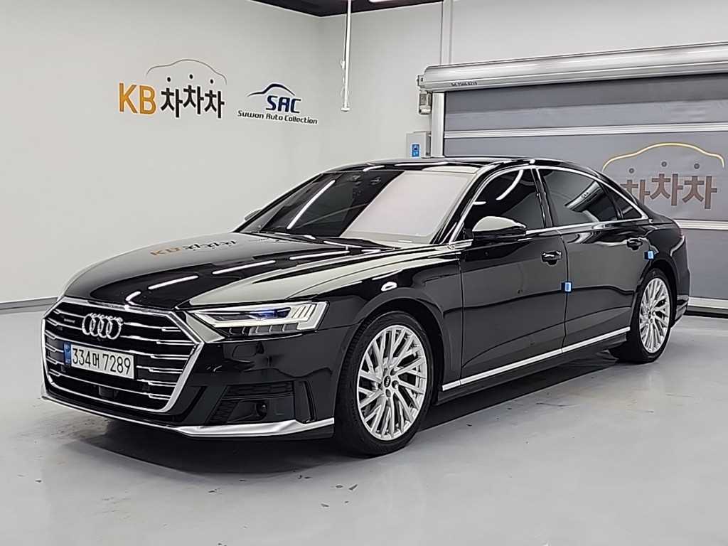 Audi A8 2021 Negro - Importación desde Corea - HF Imports Iquique - Foto 1