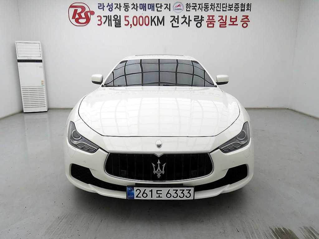 Maserati Ghibli 2016 Blanco - Importación desde Corea - HF Imports Iquique - Foto 1