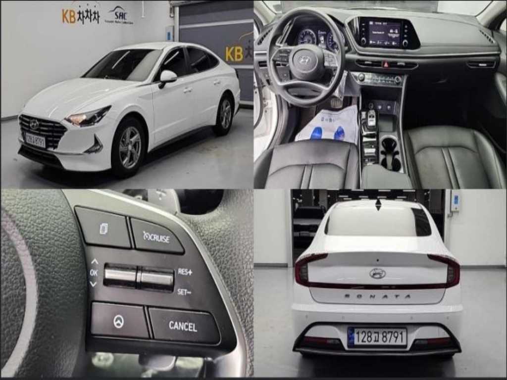HYUNDAI Sonata 2022 Blanco - Importación desde Corea - HF Imports Iquique - Foto 1