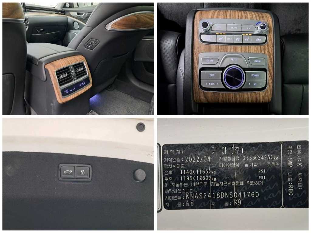 KIA K9 2022 Blanco - Importación desde Corea - HF Imports Iquique - Foto 17
