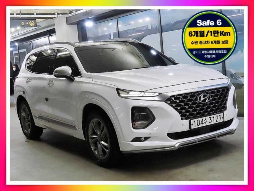 HYUNDAI Santa Fe 2020 Blanco - Importación desde Corea - HF Imports Iquique - Foto 1