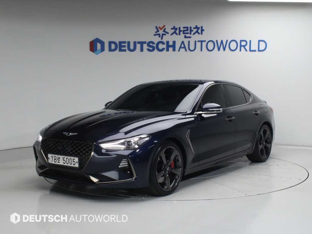 Genesis G70 2018 Azul - Importación desde Corea - HF Imports Iquique - Foto 1
