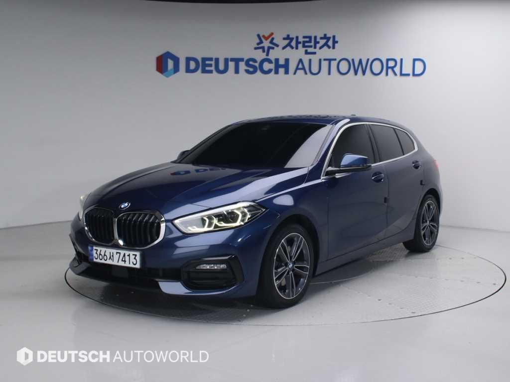 BMW 1 series 2021 Azul - Importación desde Corea - HF Imports Iquique - Foto 1