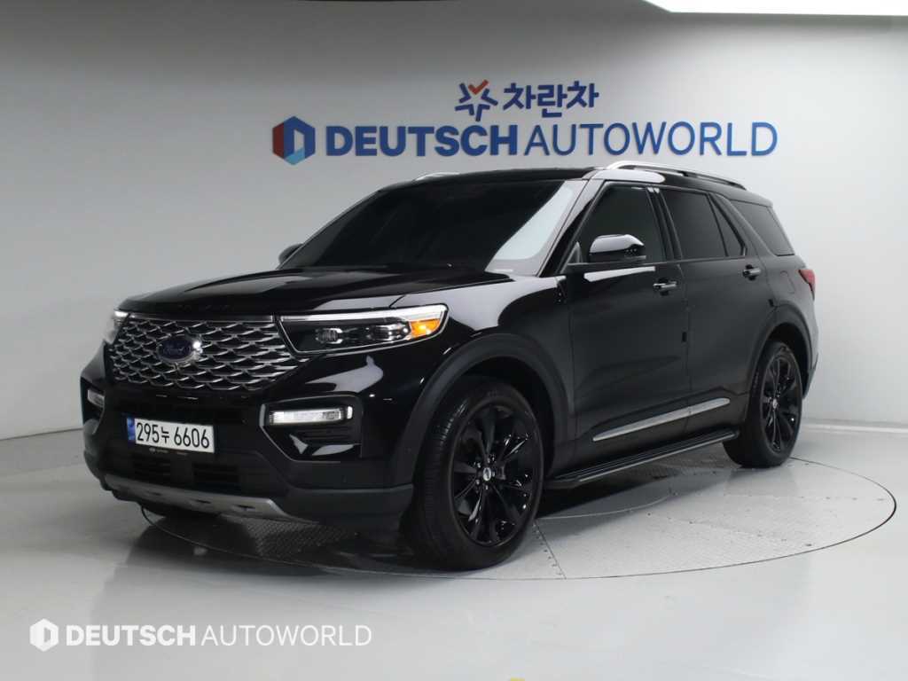 Ford Explorer 2021 Negro - Importación desde Corea - HF Imports Iquique - Foto 1