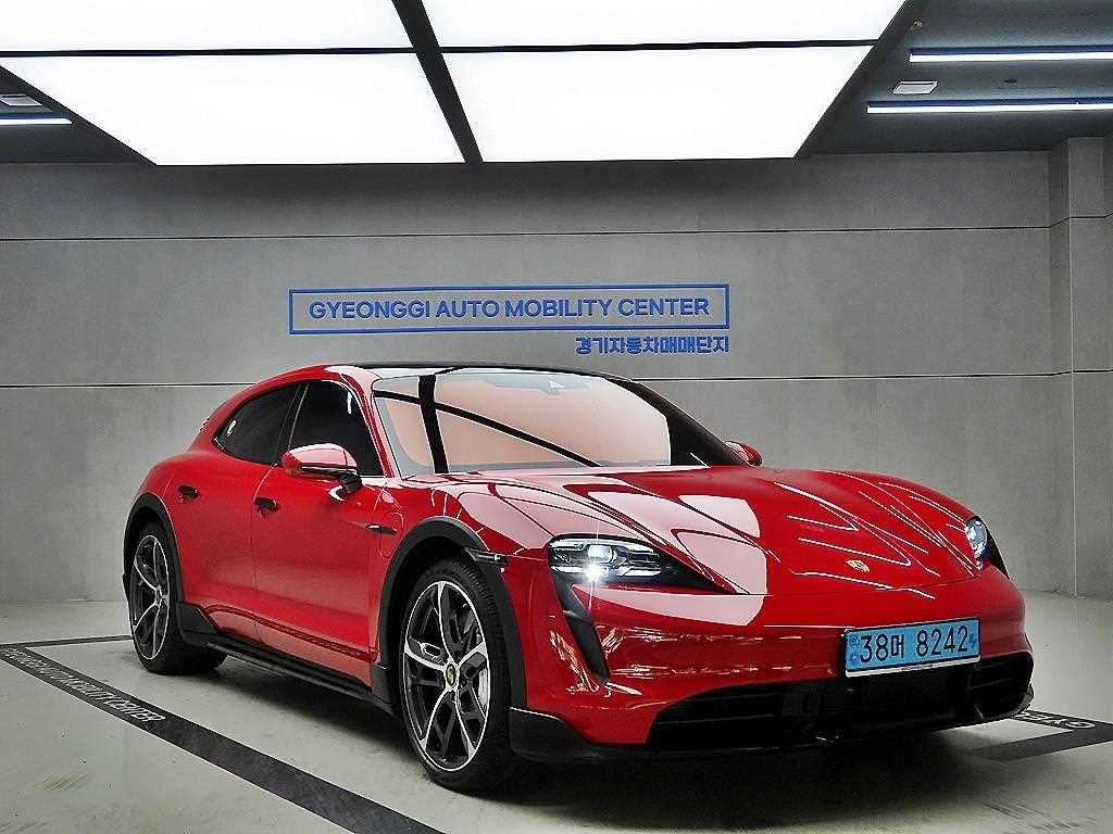 Porsche Taycan 2022 Rojo - Importación desde Corea - HF Imports Iquique - Foto 1