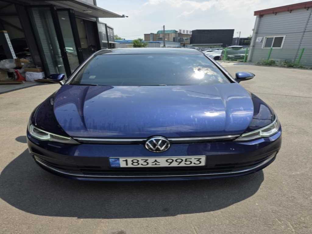 Volkswagen Golf 2022 Azul - Importación desde Corea - HF Imports Iquique - Foto 1