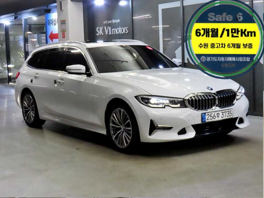 BMW 3 series 2021 Blanco - Importación desde Corea - HF Imports Iquique - Foto 1