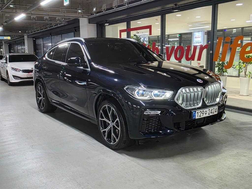 BMW X6 2021 Negro - Importación desde Corea - HF Imports Iquique - Foto 1