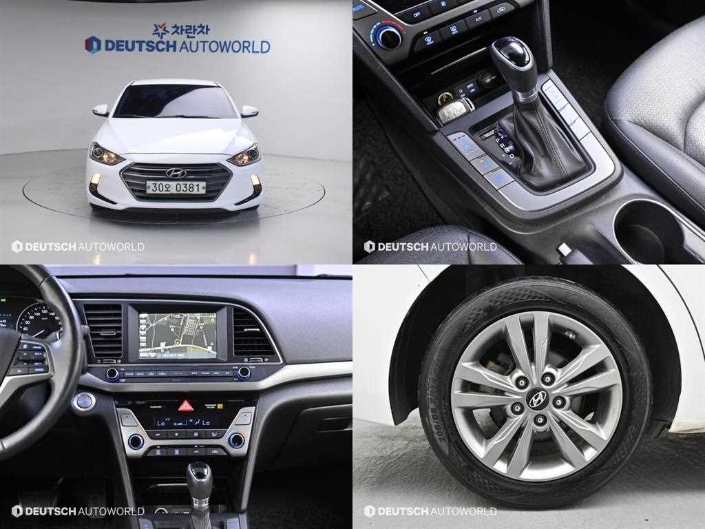 HYUNDAI Avante 2017 Blanco - Importación desde Corea - HF Imports Iquique - Foto 1