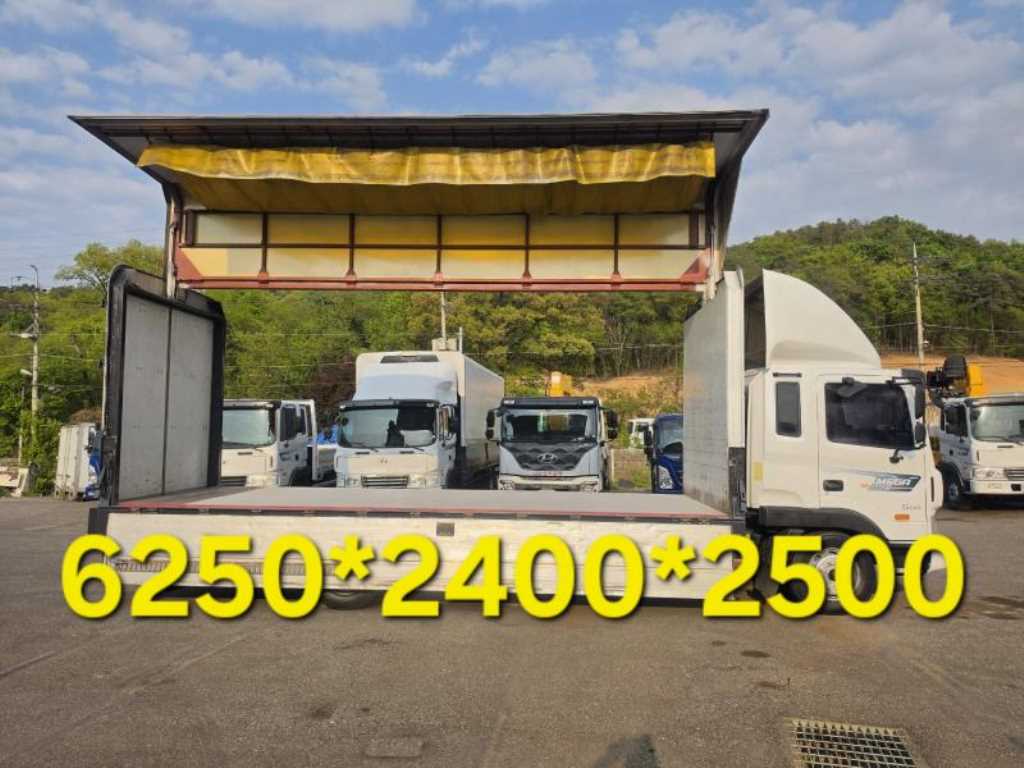 medium and large cargo truck 2017 Blanco - Importación desde Corea - HF Imports Iquique - Foto 1