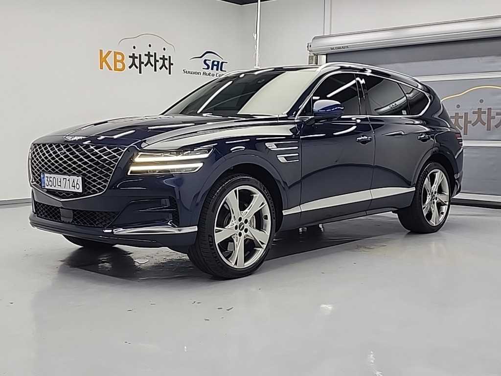 Genesis GV80 2021 Azul - Importación desde Corea - HF Imports Iquique - Foto 1