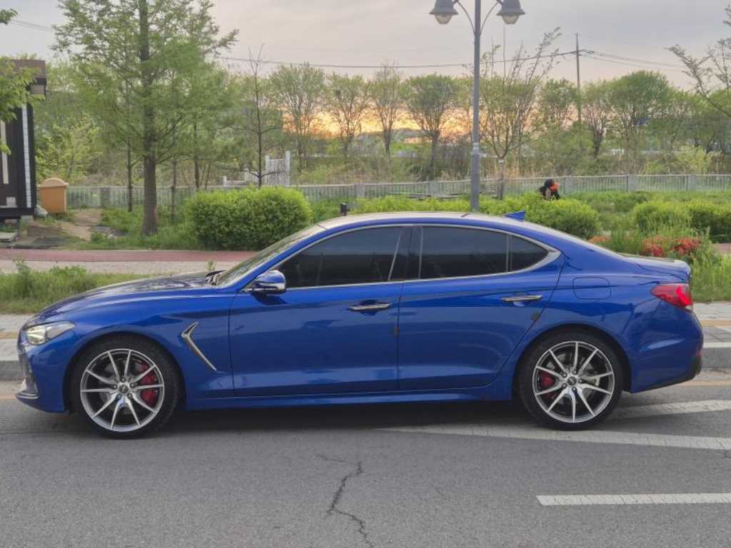Genesis G70 2019 Azul - Importación desde Corea - HF Imports Iquique - Foto 1