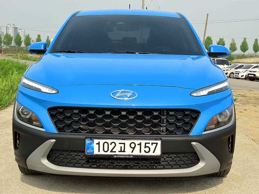 HYUNDAI Kona 2021 Azul - Importación desde Corea - HF Imports Iquique - Foto 1