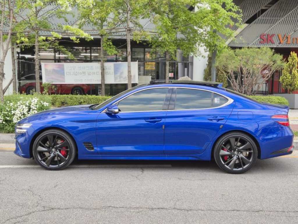 Genesis G70 2022 Azul - Importación desde Corea - HF Imports Iquique - Foto 1
