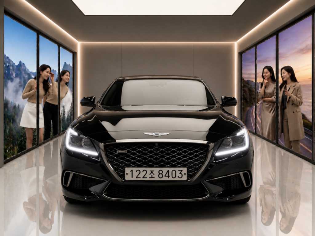 Genesis G80 2018 Negro - Importación desde Corea - HF Imports Iquique - Foto 1