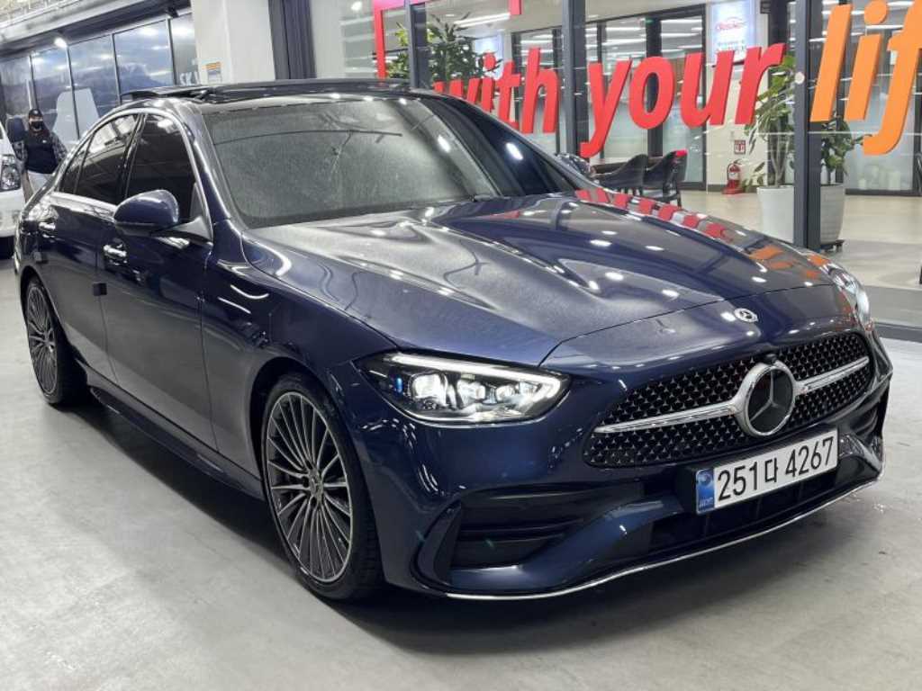 Mercedes Benz C Class 2024 Azul - Importación desde Corea - HF Imports Iquique - Foto 1