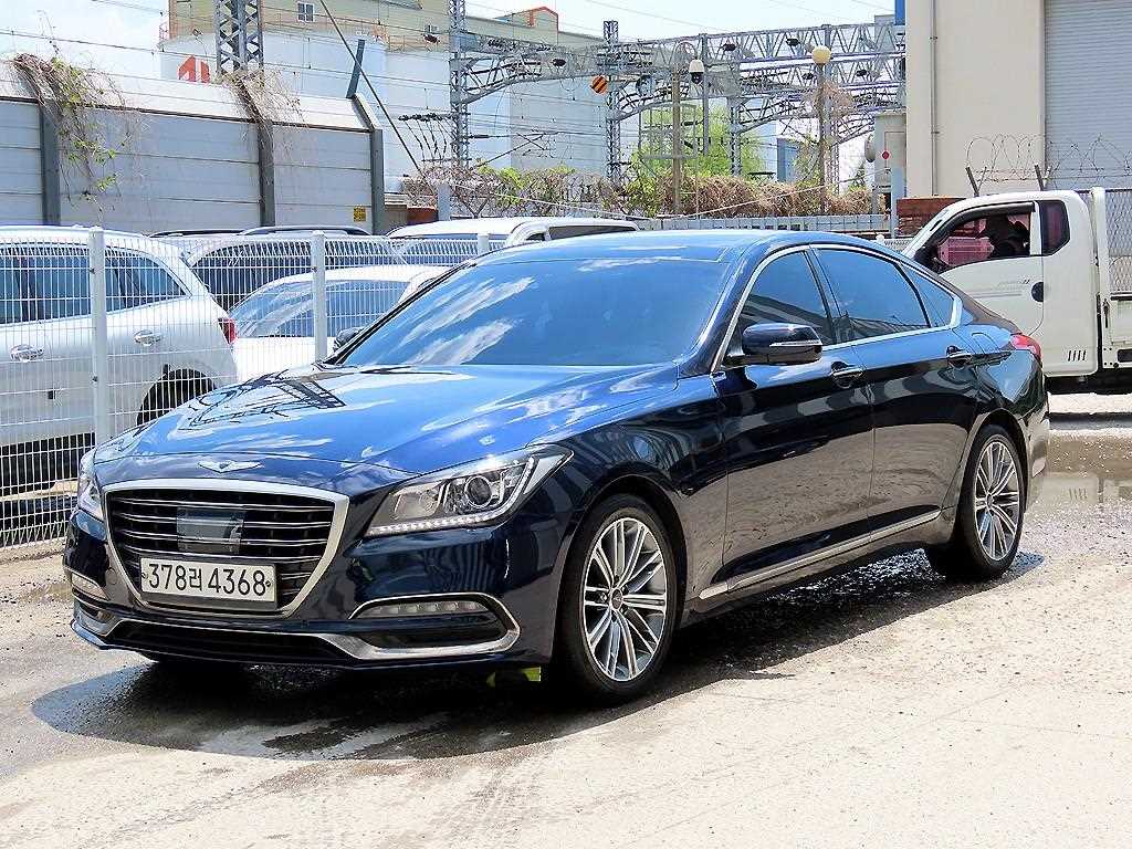 Genesis G80 2018 Azul - Importación desde Corea - HF Imports Iquique - Foto 1