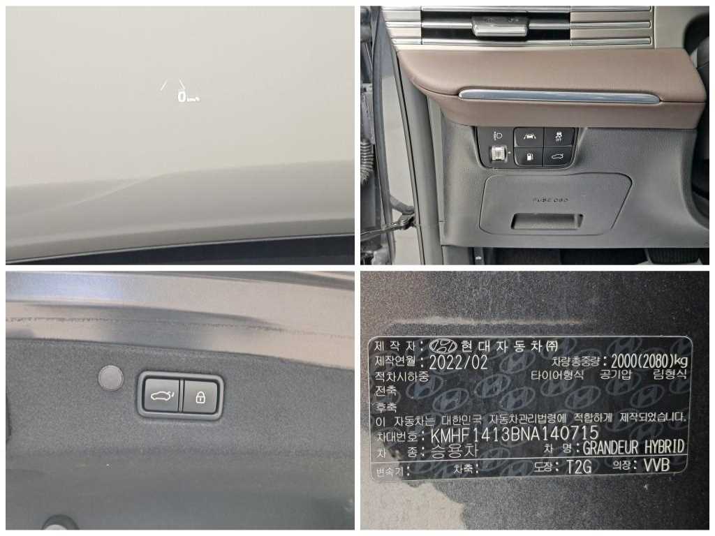 HYUNDAI Grandeur 2022 Gris - Importación desde Corea - HF Imports Iquique - Foto 17
