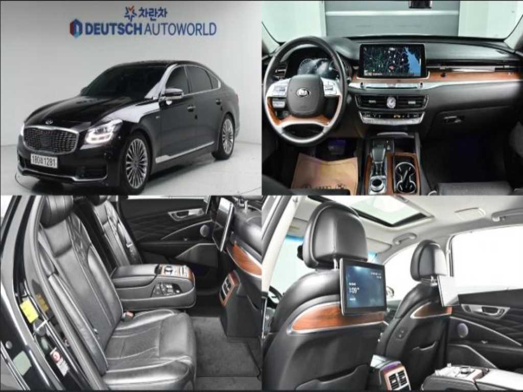 KIA K9 2019 Negro - Importación desde Corea - HF Imports Iquique - Foto 1