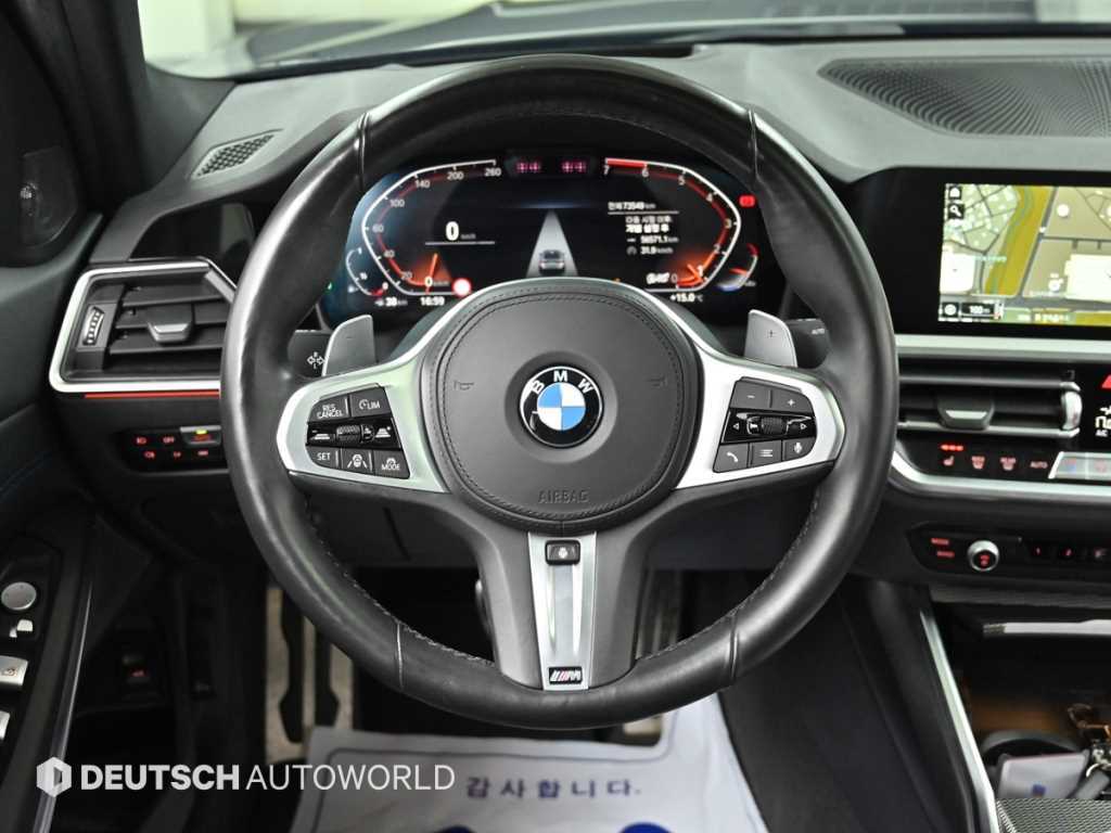 BMW 3 series 2021 Negro - Importación desde Corea - HF Imports Iquique - Foto 13